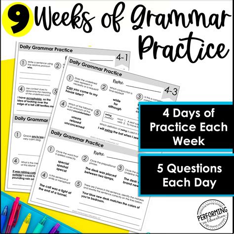 Support your elementary through high school students by enriching their language knowledge and skill with the comprehensive units that span poetry to prepositions. . Daily grammar practice 6th grade pdf